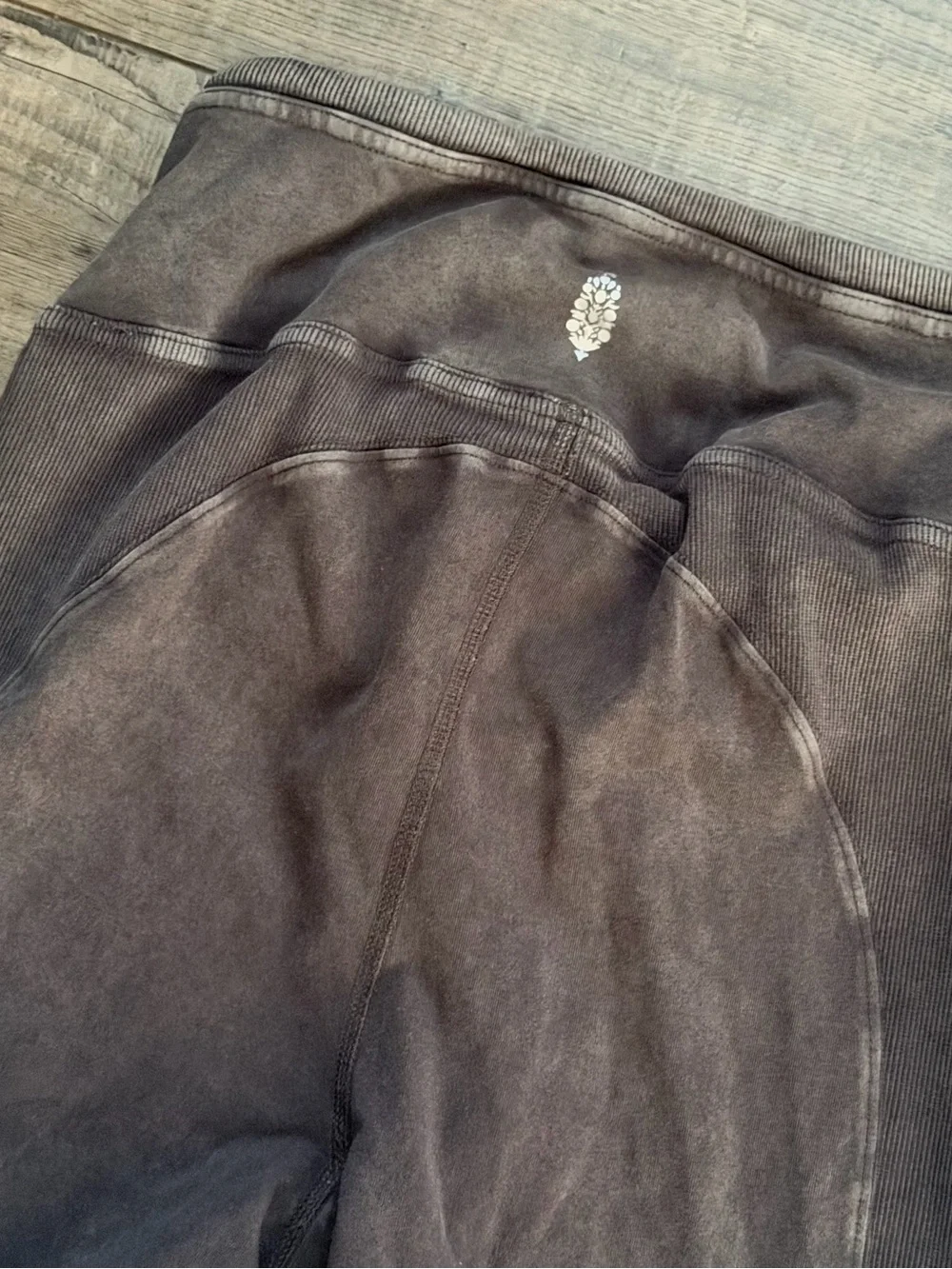 FP Movement by Free People Faded Charcoal Gray Leggings